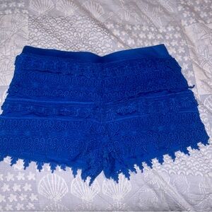 Express Royal Blue Knit Top